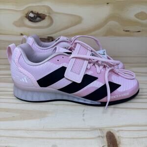 Adidas Adipower 3 Weightlifting Shoes JP9873 Pink Black Men Sz 8.5 Women Sz 9.5
